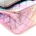 Metallic Goatskin Quilted 2.55 Reissue 225 Flap Multicolor - Image 9