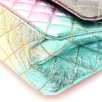Metallic Goatskin Quilted 2.55 Reissue 225 Flap Multicolor - Image 10