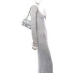 Metallic Grained Calfskin Quilted 2.55 Reissue Mini Flap Silver - Image 2