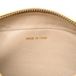 Metallic Lambskin Quilted Camera Case Gold - Image 7