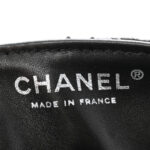 Metallic Snakeskin Sequin Flap Black - Image 6