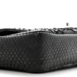 Metallic Snakeskin Sequin Flap Black - Image 9