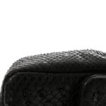 Metallic Snakeskin Sequin Flap Black - Image 13