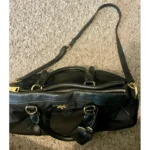 Moon leather crossbody bag - Image 3
