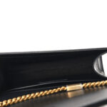 Nappa Patent Calfskin Two-Toned Small Monogram Kate Satchel White Seal - Image 10