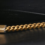 Nappa Patent Calfskin Two-Toned Small Monogram Kate Satchel White Seal - Image 12