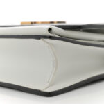 New Aspen Calfskin Bi-Color Monogram Sunset Chain Wallet Black Dirty White - Image 11