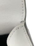 New Aspen Calfskin Bi-Color Monogram Sunset Chain Wallet Black Dirty White - Image 14
