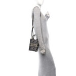 Oblique Mini Book Tote Phone Bag Blue - Image 2