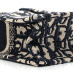 Oblique Mini Book Tote Phone Bag Blue - Image 11