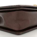Patent Calfskin New Medium Boy Flap Dark Red - Image 9