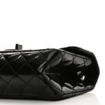 Patent Calfskin Quilted 2.55 Reissue Mini Flap So Black - Image 8