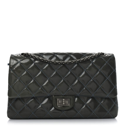 Patent Quilted 2.55 Reissue 226 Flap Blue26