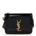 Patent Small Solferino Satchel Black - Image 3