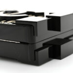 Plexiglass Barcode Boy Brick Lego Clutch Black - Image 8