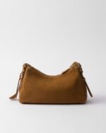 Prada Aimée medium suede shoulder bag - Image 10