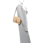 Raffia Calfskin Medium Monogram Solferino Satchel - Image 2