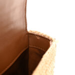 Raffia Calfskin Medium Monogram Solferino Satchel - Image 12