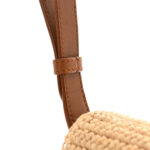 Raffia Calfskin Medium Monogram Solferino Satchel - Image 13