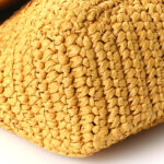 Raffia Calfskin Monogram Medium Niki Chain Satchel Wheat - Image 10