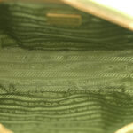 Re-Nylon Demi-lune Shoulder Bag Ivy Green - Image 5