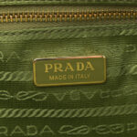 Re-Nylon Demi-lune Shoulder Bag Ivy Green - Image 6