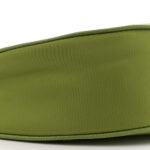 Re-Nylon Demi-lune Shoulder Bag Ivy Green - Image 9