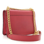 Saffiano Chain Shoulder Bag Fuoco - Image 14