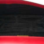 Saffiano Chain Shoulder Bag Fuoco - Image 3