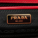 Saffiano Chain Shoulder Bag Fuoco - Image 4