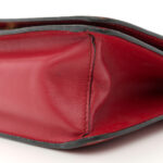 Saffiano Chain Shoulder Bag Fuoco - Image 7