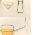 Saffiano Lux Metropolis Tote White - Image 9