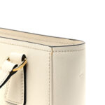 Saffiano Lux Metropolis Tote White - Image 5