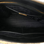 Saffiano Medium Galleria Double Zip Tote Black - Image 5