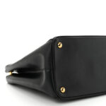 Saffiano Medium Galleria Double Zip Tote Black - Image 9