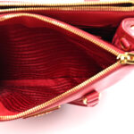 Saffiano Small Galleria Double Zip Tote Fuoco - Image 6