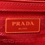 Saffiano Small Galleria Double Zip Tote Fuoco - Image 7