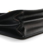 Saffiano Symbole Flap Shoulder Bag Black - Image 7