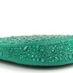 Satin Crystal Cleo Adjustable Strap Shoulder Bag Mango - Image 9