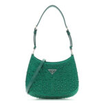 Satin Crystal Cleo Adjustable Strap Shoulder Bag Mango
