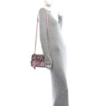 Satin Crystal Mini Galleria Double Zip Tote Alabastro - Image 2