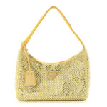 Satin Crystal Mini Re-Edition 2000 Bag Ananas