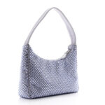 Satin Crystal Mini Re-Edition 2000 Bag Glicine - Image 3