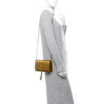 Satin Small Classic Monogram Kate Tassel Satchel Sahara Beige - Image 2
