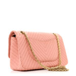 Sheepskin Chevron Quilted 2.55 Reissue 225 Flap Light Pink - Image 3