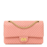 Sheepskin Chevron Quilted 2.55 Reissue 225 Flap Light Pink