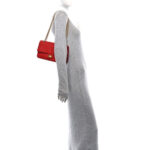 Sheepskin Chevron Quilted 2.55 Reissue 225 Flap Red - Image 2
