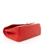 Sheepskin Chevron Quilted 2.55 Reissue 225 Flap Red - Image 3