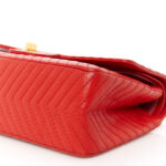 Sheepskin Chevron Quilted 2.55 Reissue 225 Flap Red - Image 8