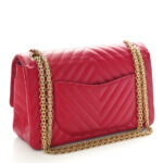 Sheepskin Chevron Quilted 2.55 Reissue 226 Flap Dark Pink - Image 4
